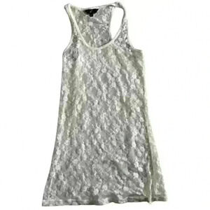 G  21 lace white tank top